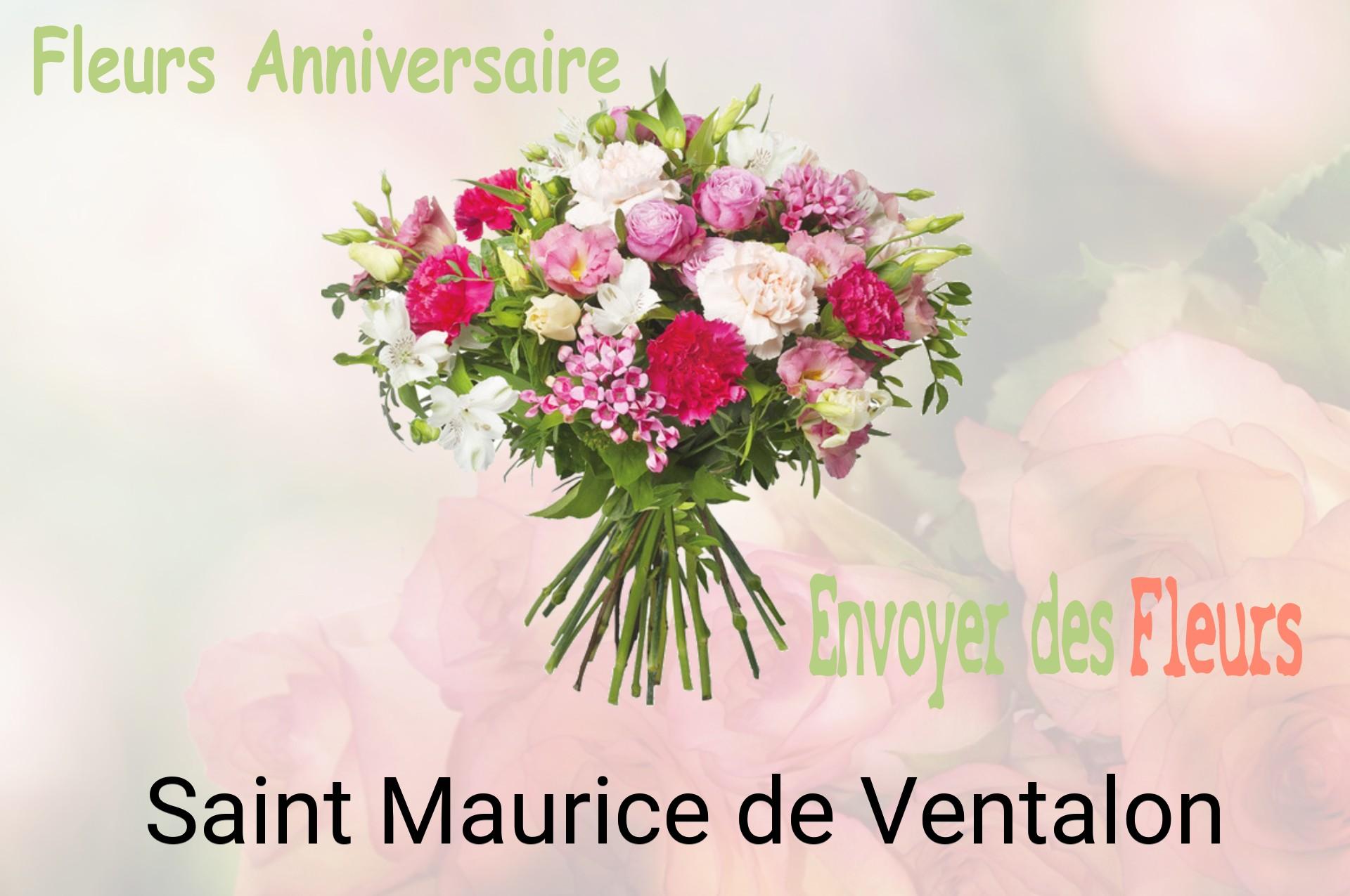 Bouquet de fleurs d’anniversaire livré à Saint-Maurice-de-Ventalon